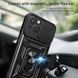 PC + TPU чохол Camshield armor для iPhone 15 / чорний 093650 фото 3