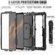 Чохол Carbon Armor Cover Tablet на Samsung Galaxy Tab S8 Plus / S7 FE 12.4 чорний 089942 фото 3