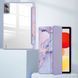 Чохол книжка Marble case на планшет Xiaomi Redmi Pad SE (11") / фіолетовий 098820 фото 3