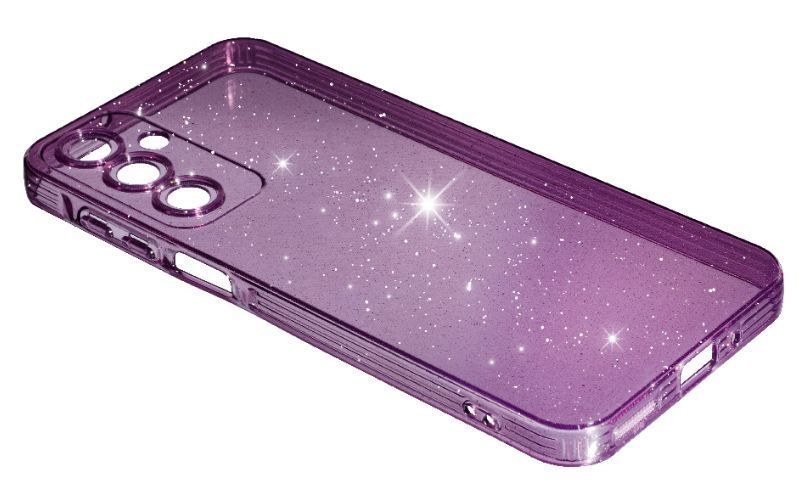 Чохол силіконовий Clear Shine на Samsung Galaxy A16 (5G) / фіолетовий 201056 фото