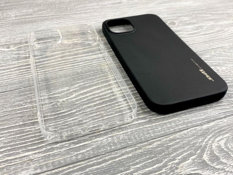 TPU чохол Smitt накладка бампер для iPhone 13 (айфон 13) (2 кольори) 084257 фото