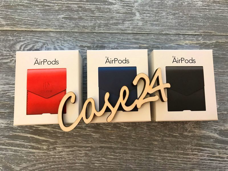 Шкіряний чохол для AirPods (3 кольори) 015775 фото