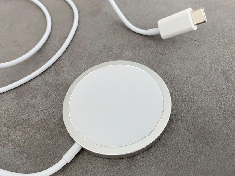 Бездротове зарядний пристрій Apple MagSafe Charging original 83577 фото