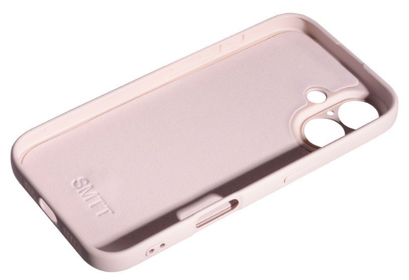TPU чохол SMITT Premium Case для Apple iPhone 16 / пудровий 202793 фото