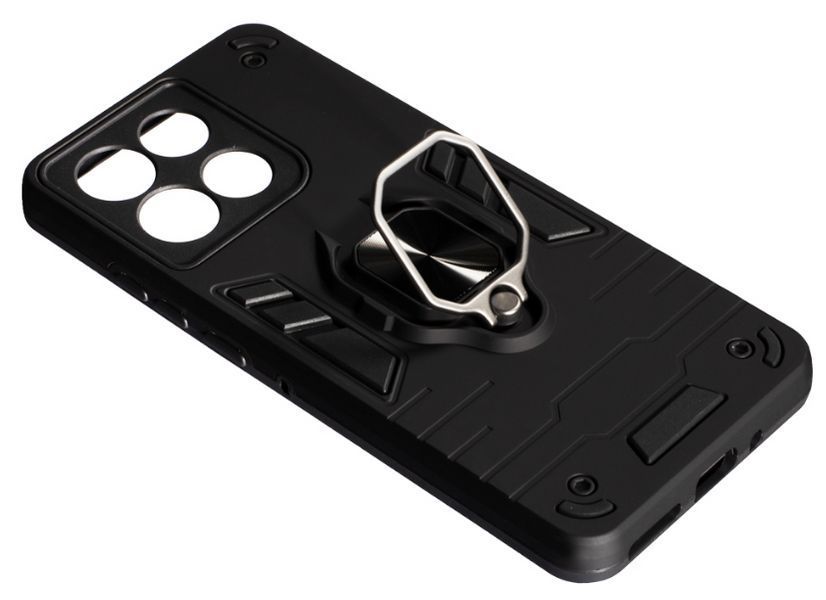 PC + TPU чохол New Transformer для Motorola G86 (5G) / чорний 204201 фото