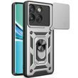 PC + TPU чехол Camshield Armor для Motorola Edge 70 / серебристый 100971 фото