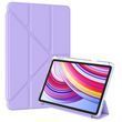 Чехол книжка Transparent Origami на Lenovo Tab K11 2024 (11") / фиалковый