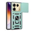 PC + TPU чехол Camshield Armor для Infinix Note 40 / зеленый