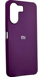 Чехол силиконовый Soft touch для Xiaomi Redmi 13C / баклажановый 094641 фото