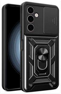 PC + TPU чохол Camshield Armor для Samsung Galaxy A16 (4G) / чорний 202771 фото