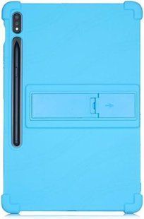 Чехол противоударный Friendly на Samsung Tab S9 FE (10.9") голубой 094773 фото