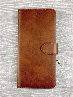 Шкіряний чохол-книжка Retro на ZTE Blade V30 (на зті блейд на30) темно-коричневий 084507 фото