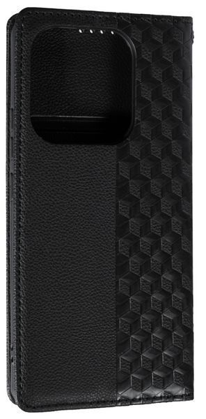 Чехол книжка Deluxe на Xiaomi Redmi Note 14 (4G) / черный 203270 фото