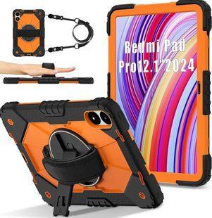Чохол Protective force на Poco Pad (12.1") / помаранчевий 097846 фото