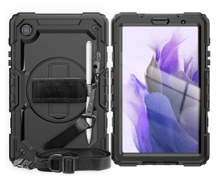 Чехол Carbon Armor Tablet на планшет Samsung Galaxy Tab A7 Lite (SM-T220) 8.7" / черный 089943 фото