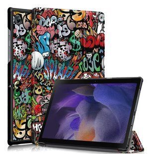 Чохол книжка Crazy Horse для Samsung Galaxy Tab A8 (X200 / X205) 10.5" / graffity 093881 фото