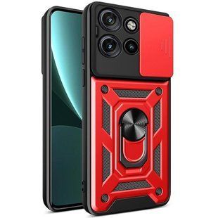 PC + TPU чехол Camshield Armor для Motorola Edge 50 Neo / красный 097645 фото