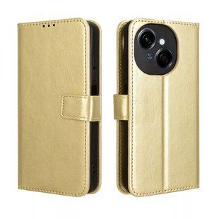 Чехол книжка Book case для Tecno Spark Go 1 / золотистый 097887 фото