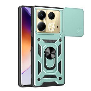 PC + TPU чехол Camshield Armor для Infinix Note 40 / зеленый 097085 фото