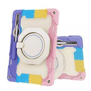 Чехол Rainbow Armor Tablet на планшет Samsung Galaxy Tab S7 / Tab S8 (11") / розовый 097968 фото