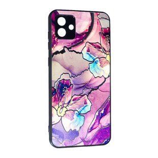 TPU чехол Marble Ultraviolet для Samsung Galaxy A04 Dark Purple 088639 фото