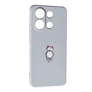 Чехол силиконовый Art case для Xiaomi Redmi Note 13 (4G) Cat 096673 фото