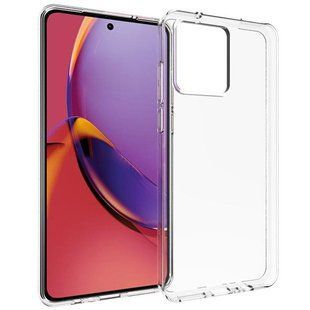 Ультратонкий чохол для Motorola G84 прозорий 093467 фото