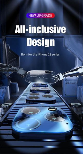 Защитное стекло на камеру для Apple iPhone 12 Pro Max 083981 фото