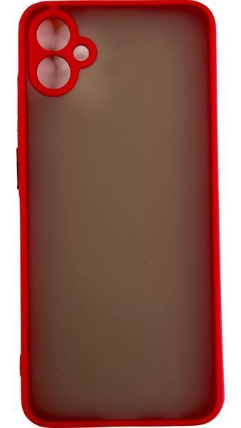 TPU чохол накладка Matte Color Case для Samsung Galaxy A04E червоний 092500 фото