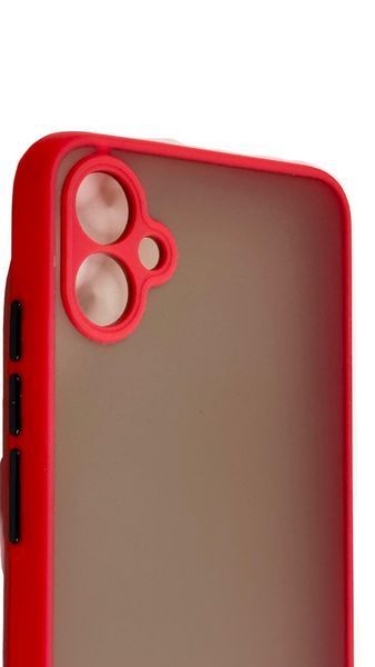 TPU чохол накладка Matte Color Case для Samsung Galaxy A04E червоний 092500 фото