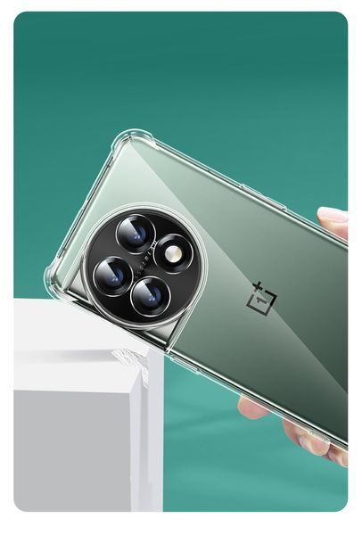 Чехол WXD силиконовый противоударный для OnePlus 11R / прозрачный 089744 фото