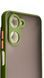 TPU чохол накладка Matte Color Case для Realme 10 4G світло-зелений 92650 фото 3