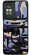 PC + TPU чехол Camo на Poco X4 Pro 5G (на поко х4 про) фиолетовый 086219 фото 1