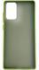 TPU чохол накладка Matte Color Case для Samsung Galaxy Note 20 світло-зелений 92250 фото 2