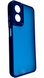 TPU чехол Luxury Metal Lens на Oppo A17 синий 088439 фото 2