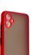 TPU чохол накладка Matte Color Case для Samsung Galaxy A04E червоний 092500 фото 3