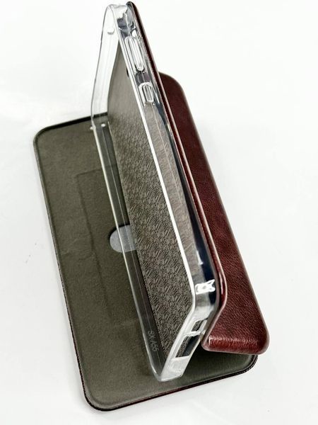 Чохол книжка Perforation book для Samsung Galaxy A55 темно-коричневий 095785 фото