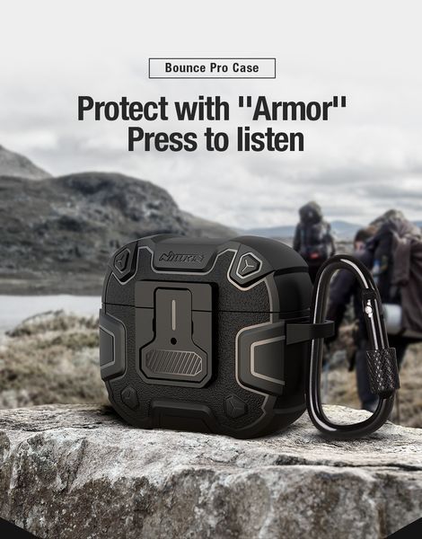 Противоударный Bounce Pro Case Nillkin для AirPods Pro 2 черный 090104 фото