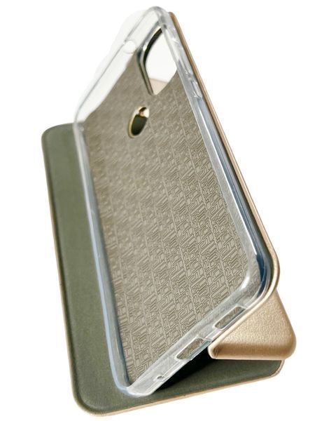 Чохол книжка Elegant book для Motorola E20 / Motorola E30 (на мото е20 е30) золотистий 86572 фото