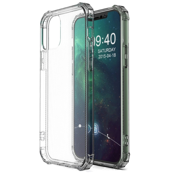 Чохол накладка WXD для iPhone 12 Pro (відкрита камера) / прозорий 087019 фото