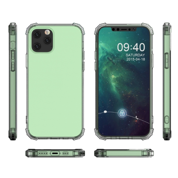Чохол накладка WXD для iPhone 12 Pro (відкрита камера) / прозорий 087019 фото