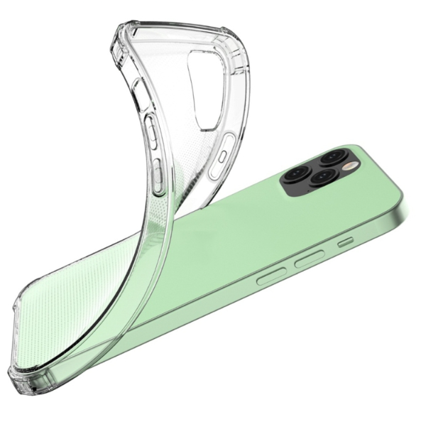 Чохол накладка WXD для iPhone 12 Pro (відкрита камера) / прозорий 087019 фото