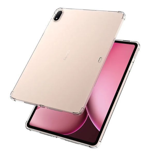 Противоударный силиконовый чехол WXD на OPPO Pad 4 Pro (13.2") / прозрачный 099337 фото