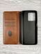 Кожаный чехол книжка Retro на ZTE Blade V30 (на зте блейд в30) темно-коричневый 084507 фото 3