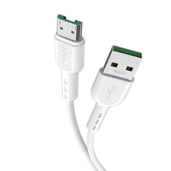 USB-кабель Hoco X33 Surge Micro USB Cable 4 A (1m) (чорний і білий) 80608 фото