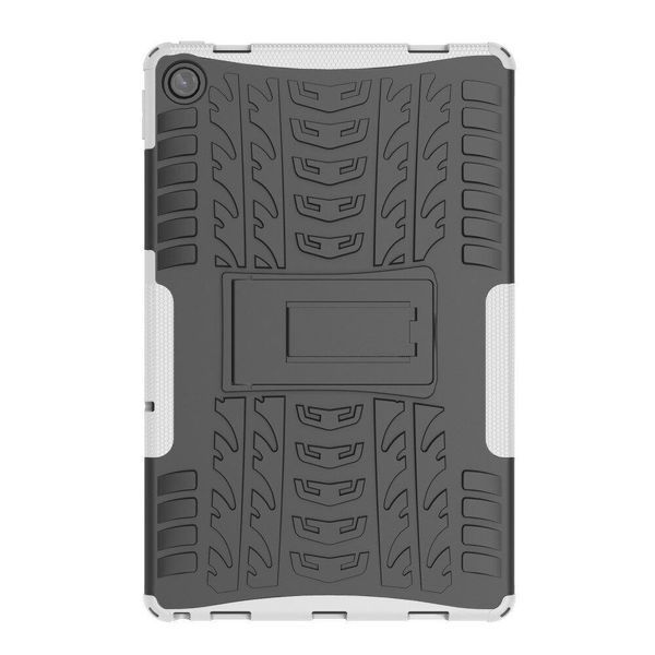 PC + TPU чехол Armor на Lenovo Tab M10 Plus (3 Gen) белый 093367 фото
