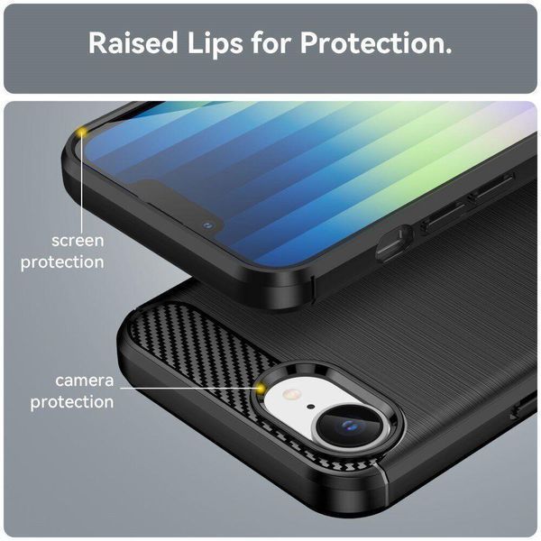 TPU чохол накладка Urban для iPhone 16e / чорний 100506 фото