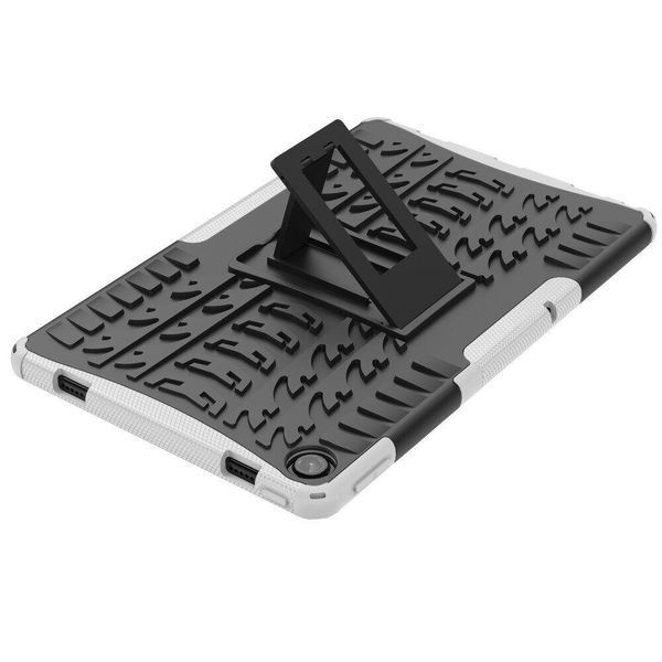 PC + TPU чехол Armor на Lenovo Tab M10 Plus (3 Gen) белый 093367 фото