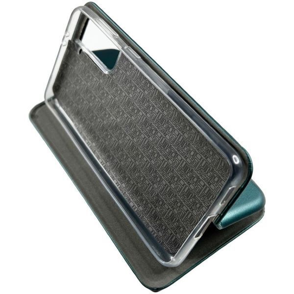 Чохол книжка Elegant book для Samsung Galaxy S21 / смарагдовий 093026 фото