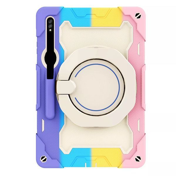 Чохол Rainbow Armor Tablet на планшет Samsung Galaxy Tab S7 / Tab S8 (11") / рожевий 097968 фото
